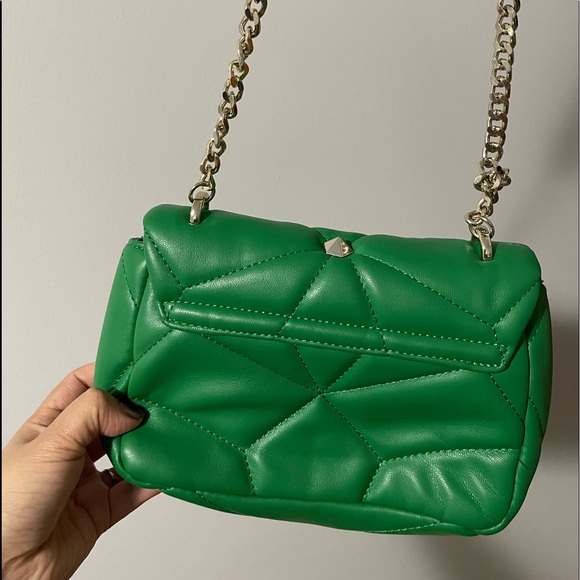 New Zara crossbody green bag - Picture 2 of 8